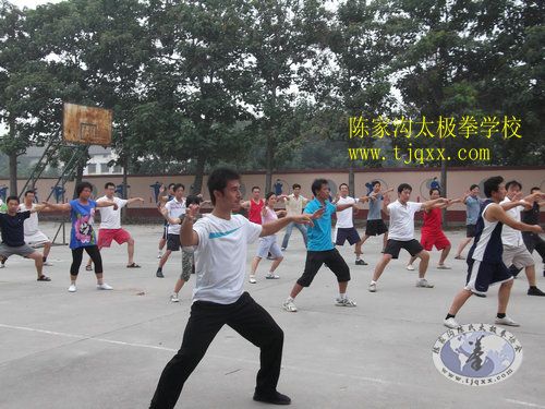 陈小星大师再次义务为数百位教师授拳(配图)
