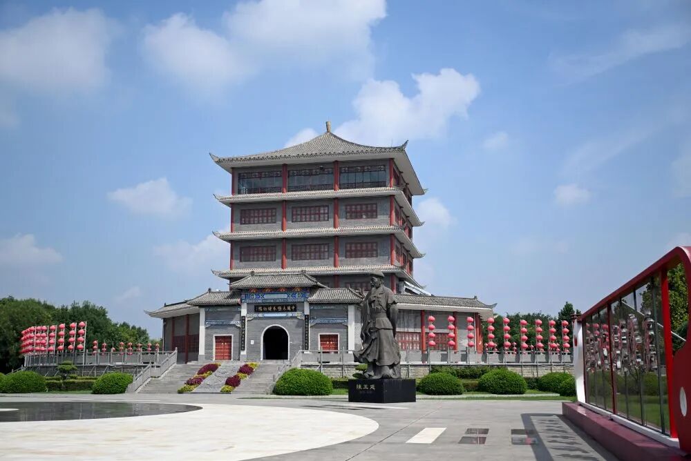 中国太极拳博物馆正面（演示图）